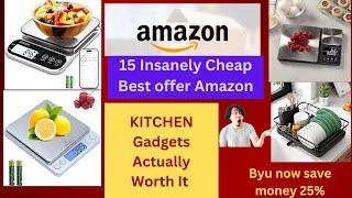 15  Insanely Cheap Best offer Amazon KITCHEN Gadgets Actually Worth It | All UNDER $20!