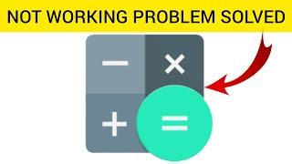 How To Solve Calculator Not Working Problem(Android)|| Rsha26 Solutions