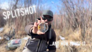 FLY FISHING SPLITSHOT #flyfishing#flyfishingtutorial