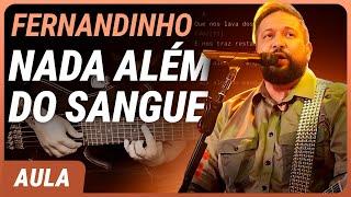 NADA ALÉM DO SANGUE - Fernandinho | Como tocar no baixo