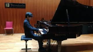 Johann Zhao plays Liszt La Campanella