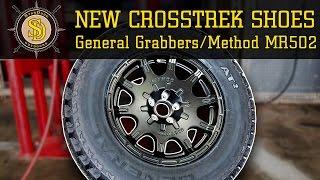 New Shoes For My Crosstrek! - General Grabber AT2 + Method Rally Wheels - Overview