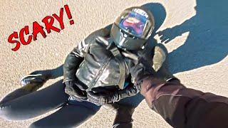 BIKER GIRL'S MISTAKE - Crazy & Epic Motorcycle Moments - Ep. 330