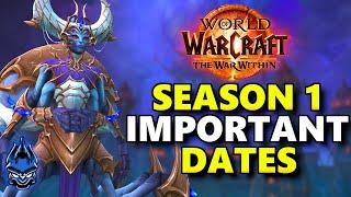 THE Dates To Know For The Staggered Launch of Season 1 - The War Within  Samiccus Discusses & Reacts