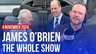 The King and his son are milking the country | James O'Brien - The Whole Show