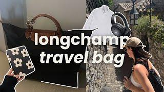 Longchamp Le Pliage Travel Bag Review  10 Must-have Flight Essentials! 