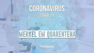 Angela Merkel em quarentena