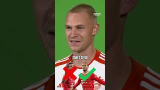 JOSHUA KIMMICH: HAALAND OR MBAPPE?  [CHALLENGE] #shorts