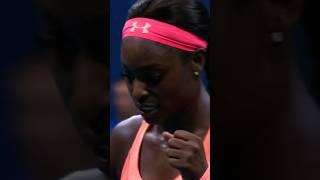 Sloane Stephens plays the PERFECT point! 