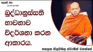 බුද්ධානුස්සති භාවනාව විදර්ශනා කරන ආකාරය.932Ven Hasalaka Seelawimala Thero