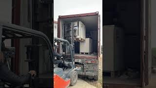 Nhập kho cont hàng máy ra vào lốp Coseng của Hongkong