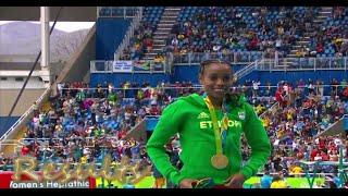 Rio 2016 ALMAZ AYANA OF ETHIOPIA WINS GOLD MEDAL WOMEN'S 10000M Final Olympics Track & Field Results