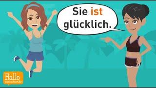 Deutsch lernen | Gefühle und Emotionen | Grammatik: Nebensätze, Verben & Adjektive mit Präpositionen