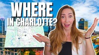 BEST Area to Live in Charlotte NC | Watch This BEFORE Picking Where to Live | Living in NC