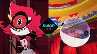 NIFFTY & BUBBLE VOICE SWAP | Hazbin Hotel/The Amazing Digital Circus