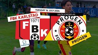 FBK KARLSTAD VS PROGEN | BOYS 18  - GROUP 14 | GOTHIA CUP | FULL MATCH REPLAY | 16/07/2024