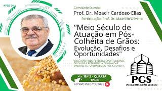 MEIO SÉCULO DE ATUAÇÃO EM PÓS-COLHEITA DE GRÃOS: EVOLUÇÃO, DESAFIOS E OPORTUNIDADES. PGS 24