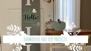 FARMHOUSE FALL DIY PROJECTS | 2 FALL PROJECTS