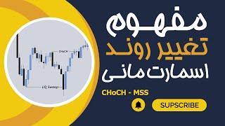 13 - مفهوم CHOCH و تغییر روند بازار / #فارکس #ترید #آموزش_فارکس