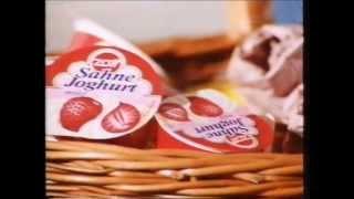 Zott Sahne Joghurt Voll gepackt mit tollen Sachen... Werbung Werbespot aus dem Jahre 1995