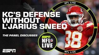 How will L’Jarius Sneed’s departure impact the Chiefs’ defense? | NFL Live