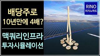 배당주로 10년만에 4배? 맥쿼리인프라 투자시뮬레이션 - 파이어족 되는 법 6부