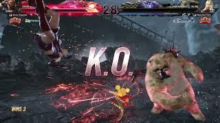 [Tekken 8] - Launcher into Shotgun Combo Kuma