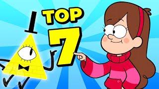 Top 7 Gravity Falls Mysteries | Channel Frederator