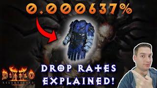 D2R Drop Rates Explained (and how to change them)