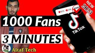 How to increase tiktok followers in 2023 #tikfans in Urdu/hindi