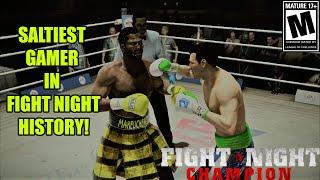 GROWN A*$ CRYBABY GETS REAL SALTY ON THE MIC!! - Fight Night Champion