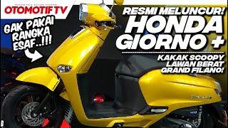 HONDA GIORNO + RESMI MELUNCUR, 125 CC TANPA RANGKA eSAF..! KAKAK SCOOPY CALON STYLO..? l Otomotif TV