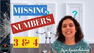 Remedies for Missing Numbers 3 & 4 - DOB Loshu Grid - Jaya Karamchandani