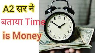 A2 Sir ने बताया Time is Money A2 Arvind Arora Zone #arvindarora #a2sir #a2motivation