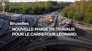 Carrefour Léonard : entrée dans Bruxelles compliquée pour les automobilistes - RTBF Info