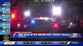 One dead after wrong-way driver crash on Eastex Freeway