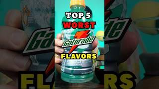 5 Most DISGUSTING Gatorade Flavors!