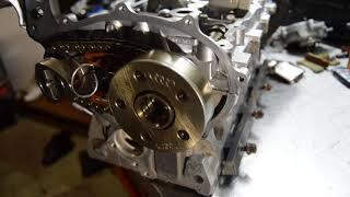 how to set timing chain on vw/audi 2.0t cylinder head