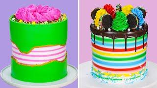 Top Beautiful Buttercream Cake Decorating Tutorials | So Yummy Colorful Cake | Extreme Cake