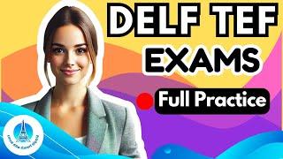 TEF/DELF French Exam  Practice Solve Real-Life Problems in French