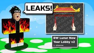 The NEW *LUNAR NEW YEAR* Lobby Update In Roblox Bedwars