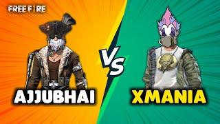Ajjubhai94 vs XMania Best Clash Battle Who will Win - Garena Free Fire