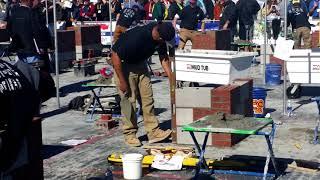 Cristian Lopez & Masonry Skills Challenge Las Vegas World of Concrete!