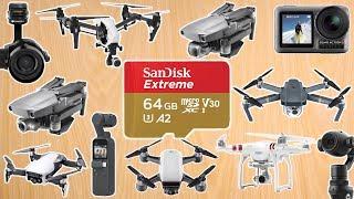 Best Memory Card for DJI Drones – Choosing the Best Micro SD Card for Video on DJI Drone and Cameras