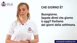 Italian lesson 7 - What day is it? - Che giorno ѐ?