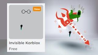 HURRY! GET NEW FREE KORBLOX, FREE HEADLESS & FREE INVISIBLE BODY NOW!