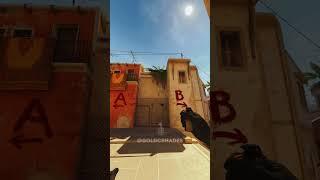 THE BEST CAT SMOKE ON MIRAGE #shorts #cs2