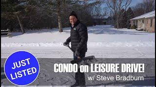 Condo living & new listing w/ Steve Bradburn  |  RE/MAX Select