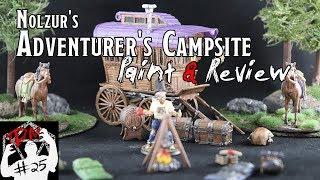  Nolzur's Marvelous Miniatures | Adventurer's Campsite | Paint & Review | (TheDungeonMattster #25)