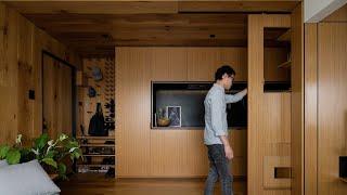 Jack Chen Transforms His Own 1970s 35m2 Small Apartment